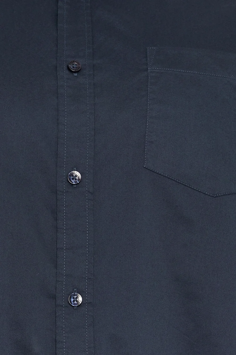 BadRhino Navy Blue Stretch Long Sleeve Shirt - Large Image 2