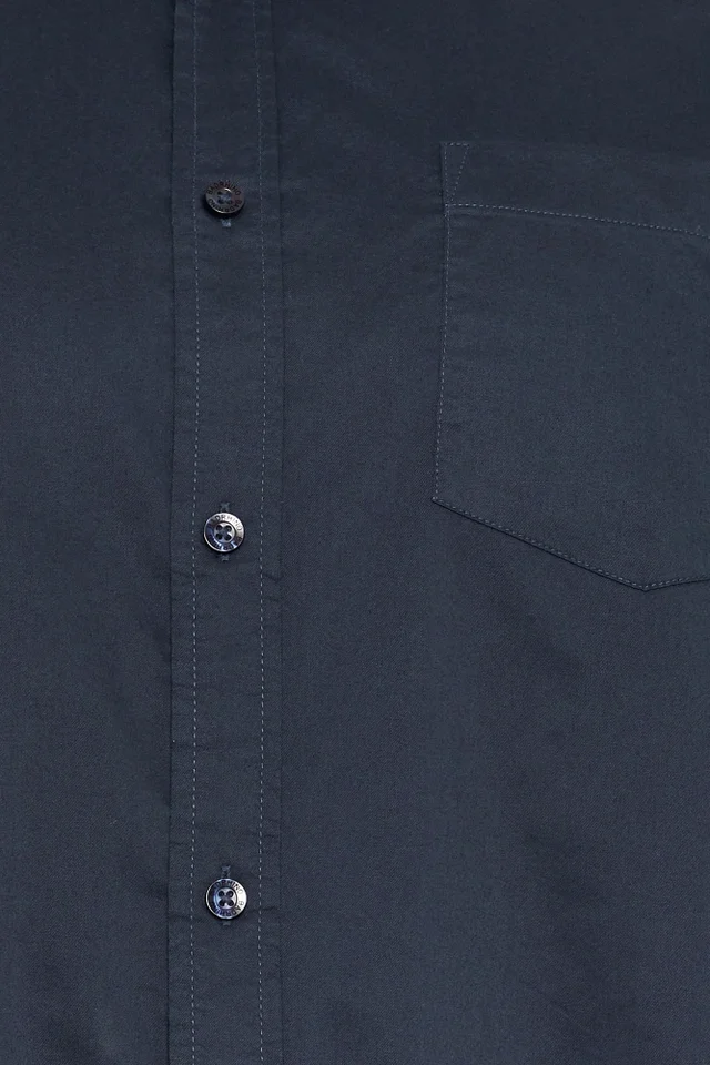 BadRhino Navy Blue Stretch Long Sleeve Shirt