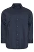 BadRhino Navy Blue Stretch Long Sleeve Shirt - Large Image 3