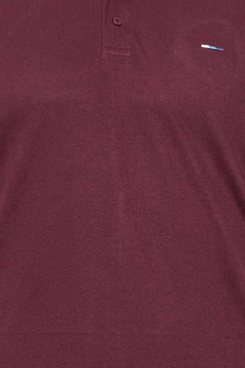 BadRhino Windsor Wine Red Core Polo Shirt - 4XL Image 2