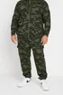 BadRhino Green Camo Print Cargo Joggers - 7-8XL Image 2