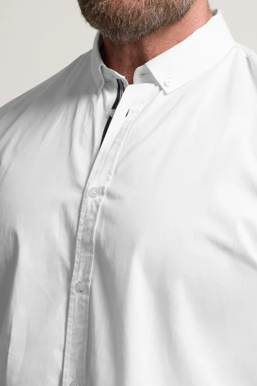 BadRhino White Poplin Shirt - XXL Image 4