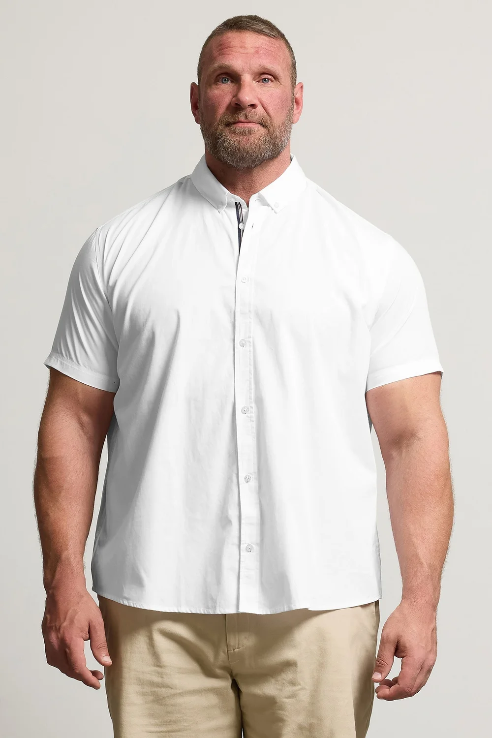 BadRhino White Poplin Shirt - XXL Image 1