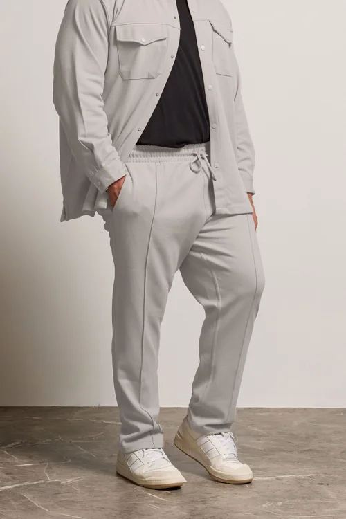 BadRhino Natural Brown Textured Jersey Joggers - 2XL Image 1