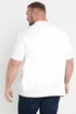 BadRhino White Soft Touch Relaxed Fit T-Shirt - 7/8 XL Image 4