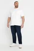 BadRhino White Soft Touch Relaxed Fit T-Shirt - 7/8 XL Image 5