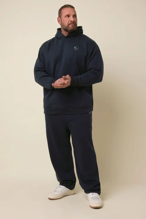 BadRhino Navy Blue Rest Day Hoodie - Large Image 3