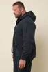 BadRhino Navy Blue 'Rest Day' Zip Through Hoodie - Extra Large Image 5