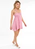 Gini London Pink Strap Detail Mini Dress - 10 Image 4