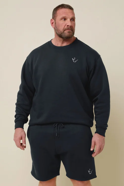 BadRhino Navy Blue Rest Day Shorts - 4XL Image 3