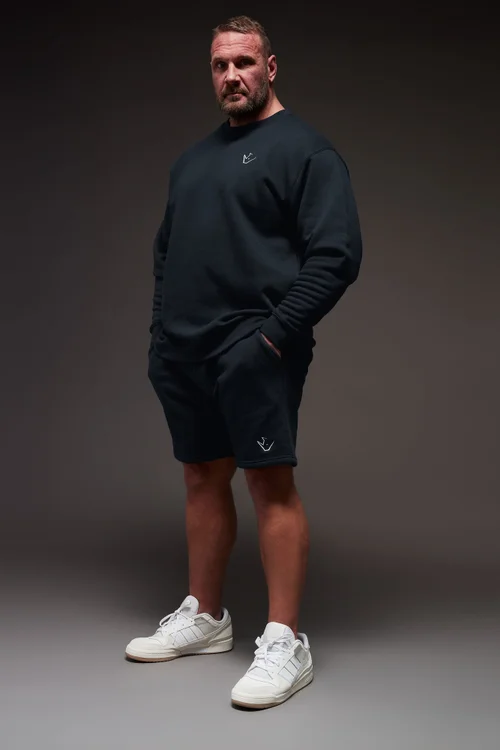 BadRhino Navy Blue Rest Day Shorts - 4XL Image 1