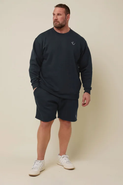 BadRhino Navy Blue Rest Day Shorts - 4XL Image 2