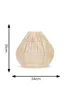 ValueLights Vine Natural Rattan Easy Fit Ceiling Lampshade - One Size Image 6