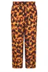 Yours Limited Curve Orange Tortoise Shell Wide Leg Trousers - 18 Image 5