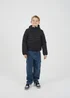 Brave Soul Black Hooded Puffer Jacket (7-13 yrs) - Age 11-12 Years Image 3