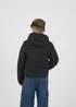 Brave Soul Black Hooded Puffer Jacket (7-13 yrs) - Age 11-12 Years Image 2