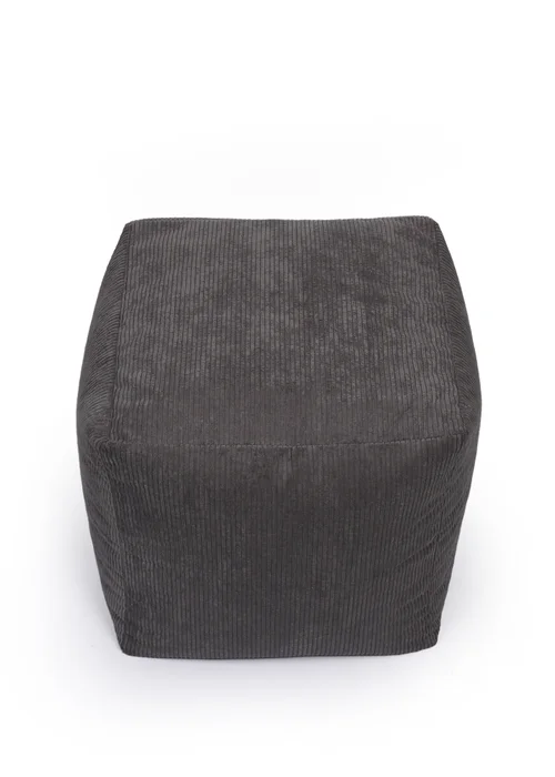Kaikoo Grey Cord Cube - One Size Image 4