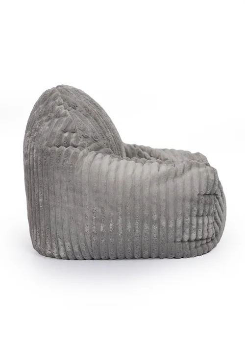 Kaikoo Grey Bounce Chair Laser Cut Fur - One Size Image 4