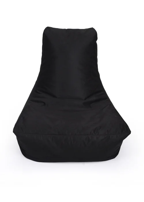 Kaikoo Black Brushed Large Slam Lounger Chair - One Size Image 4