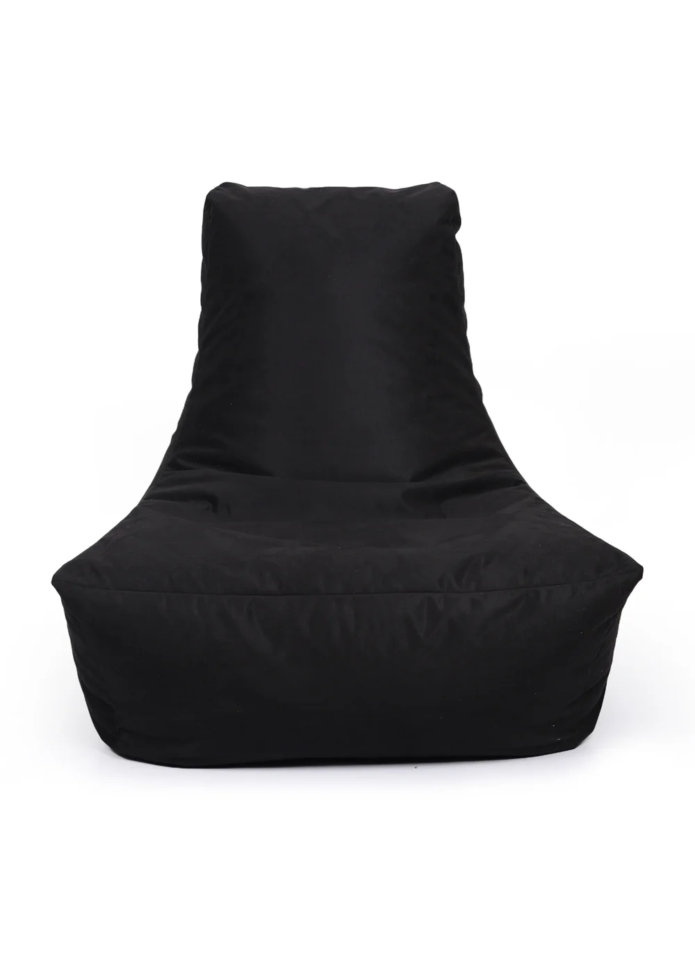 Kaikoo Black Brushed Large Slam Lounger Chair - One Size Image 1