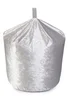 Kaikoo Silver Crushed Velvet Beanbag - One Size Image 2
