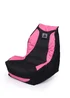 Kaikoo Black Pink PSP Teen Gaming Chair - One Size Image 2