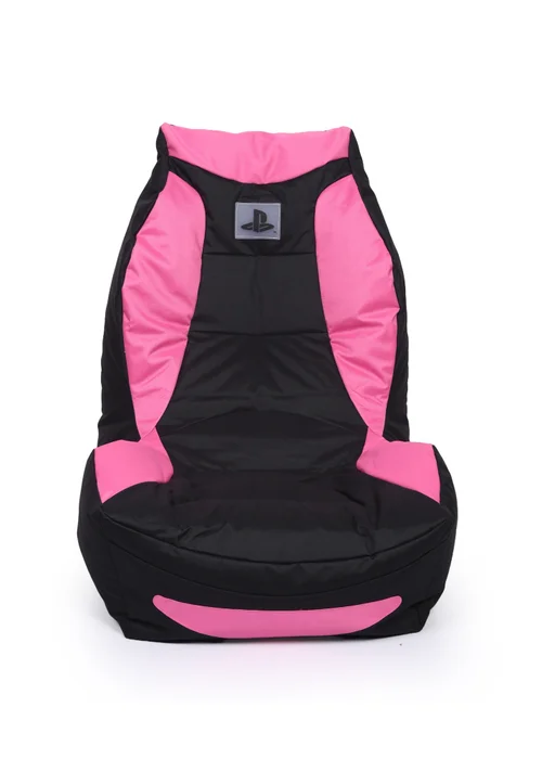Kaikoo Black Pink PSP Teen Gaming Chair - One Size Image 1