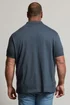 BadRhino Navy Blue Jersey Polo Shirt - Large Image 3