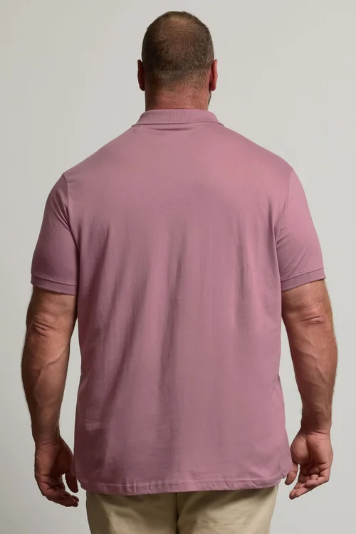 BadRhino Plum Purple Jersey Polo Shirt - Large Image 3