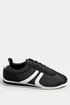 Yours Black Side Stripe Trainers in Extra Wide EEE Fit - 5 Extra Wide Image 3