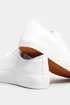 Yours White Canvas Trainers In Wide E & Extra Wide EEE Fit - 6 Extra Wide Image 5