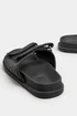 Yours Black Woven Strap Sandals In Extra Wide EEE Fit - 6 Extra Wide Image 4