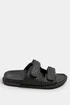 Yours Black Woven Strap Sandals In Extra Wide EEE Fit - 6 Extra Wide Image 3