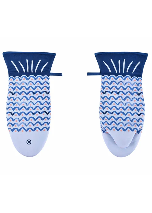 Ulster Weavers Catch of the Day Multi Colour Gauntlet Oven Glove - One Size Image 1