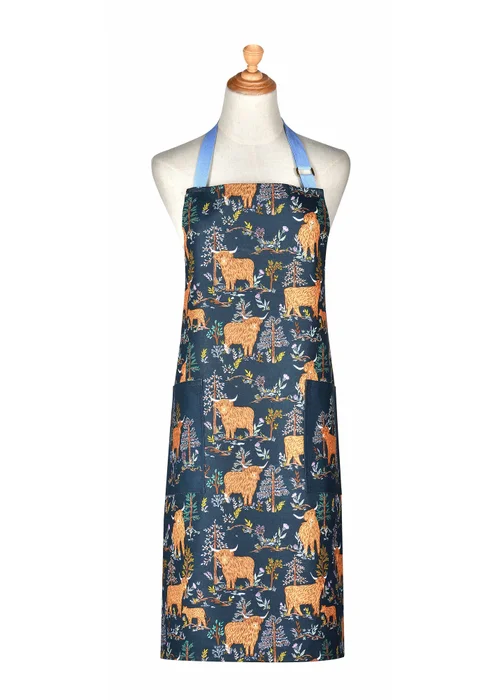 Ulster Weavers Connie the Cow Navy Apron - Cotton - One Size Image 1