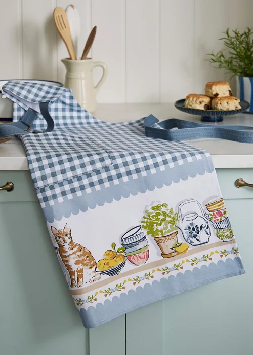 Ulster Weavers Pantry Cats Multi Colour Apron - Cotton - One Size Image 2