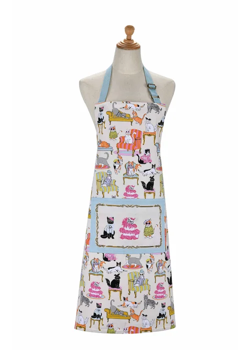 Ulster Weavers Cool Cats Multi Colour Apron - Cotton - One Size Image 1