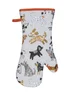 Ulster Weavers Dog Days Grey Gauntlet Oven Glove - One Size Image 1