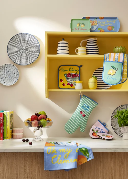 Ulster Weavers Summer Fruits Multi Colour Apron - Cotton - One Size Image 3