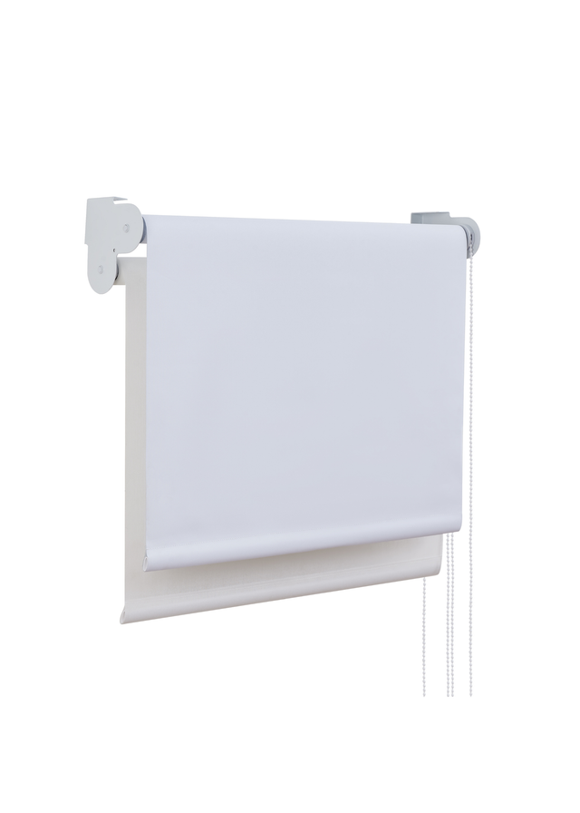 Little Black Book White D. Roller Blind