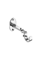 Little Black Book Chrome Extendable Ball Curtain Pole - 70-120cm Image 5