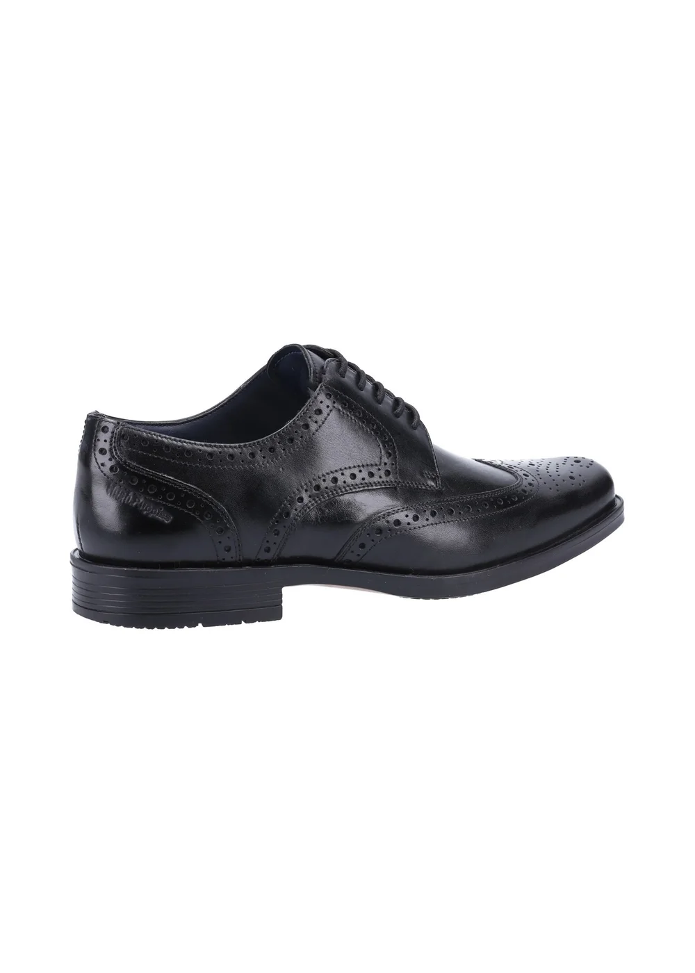 Hush Puppies Black Brace Brogue Shoe - 11 Image 3