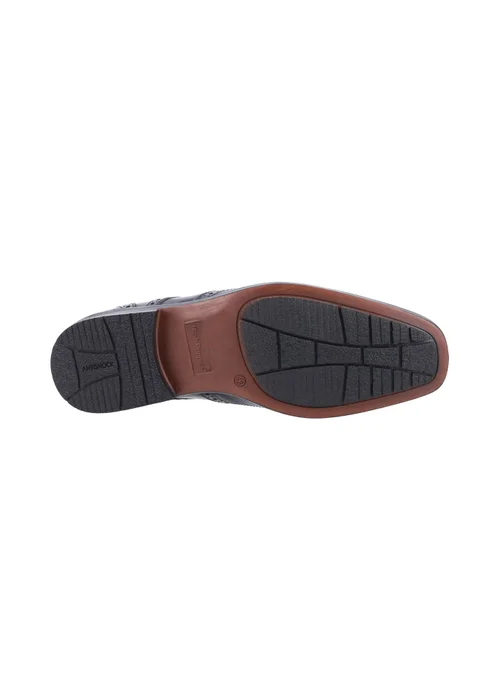Hush Puppies Black Brace Brogue Shoe - 11 Image 4