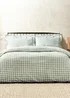 Yard Barton Gingham Check Forest Duvet Cover Set - Single Image 4