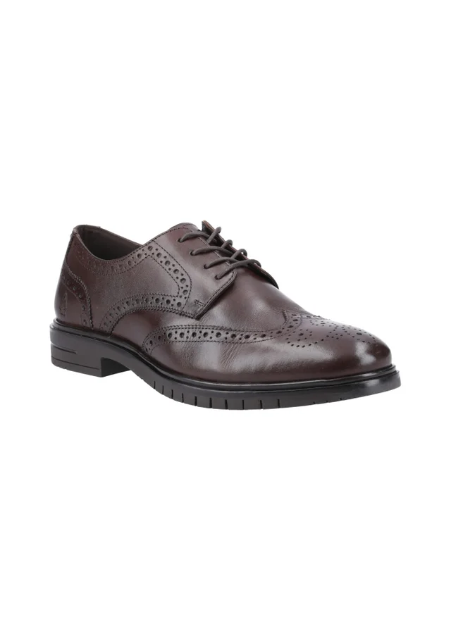 Hush Puppies Brown Santiago Lace Shoes