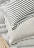 Yard Hebden Melange Stripe Grey Pillowcase - HU1 Image 1