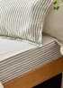 Yard Hebden Melange Stripe Grey Pillowcase - HU1 Image 2