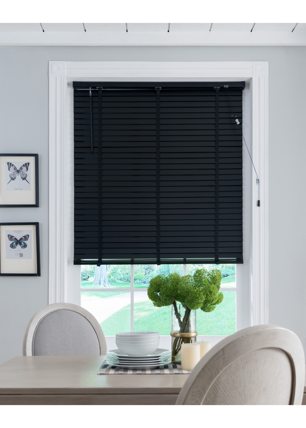 Little Black Book Black FSC Wood Venetian(50mm) - 60x130cm Image 4