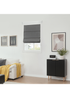 Little Black Book Charcoal Blackout Roman Blind - 60x140cm Image 2