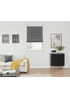 Little Black Book Charcoal Blackout Roman Blind - 60x140cm Image 1